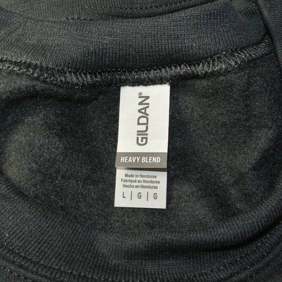 AUDI Logo Car Dealership Black Sweatshirt Employee Uniform Shirt Size L - Picture 6 of 8